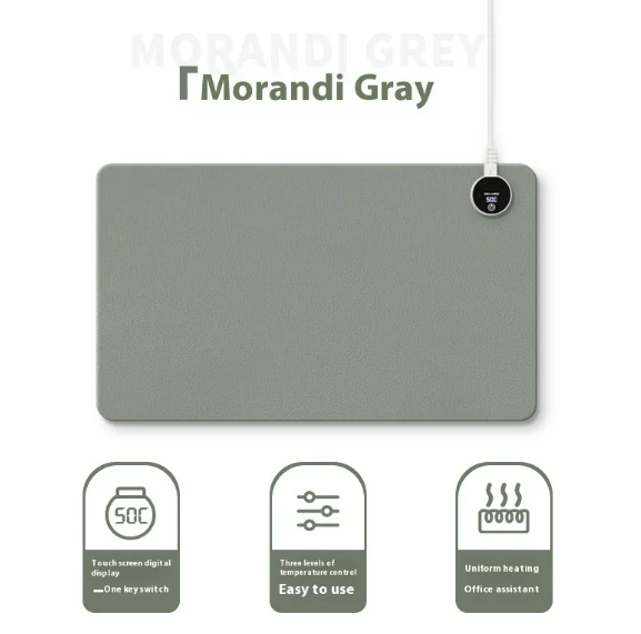 Heated Gaming Mouse Pad & Desk Mat