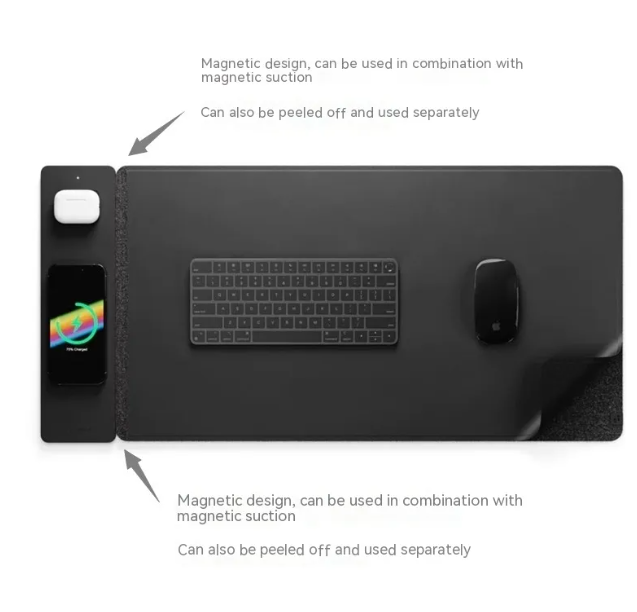 15W Wireless Charging Mouse Pad
