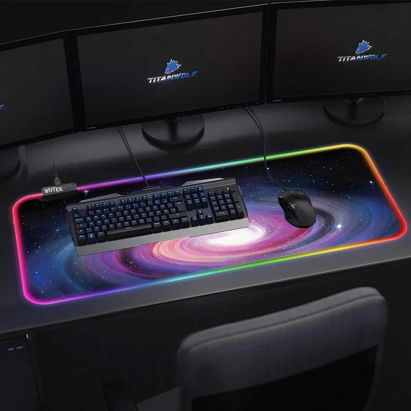 Oversized Luminous RGB Mouse Pad