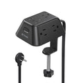 ProximityGG Desk Clamp Power Strip — 5 AC Outlets, 3 USB Ports & Surge Protection