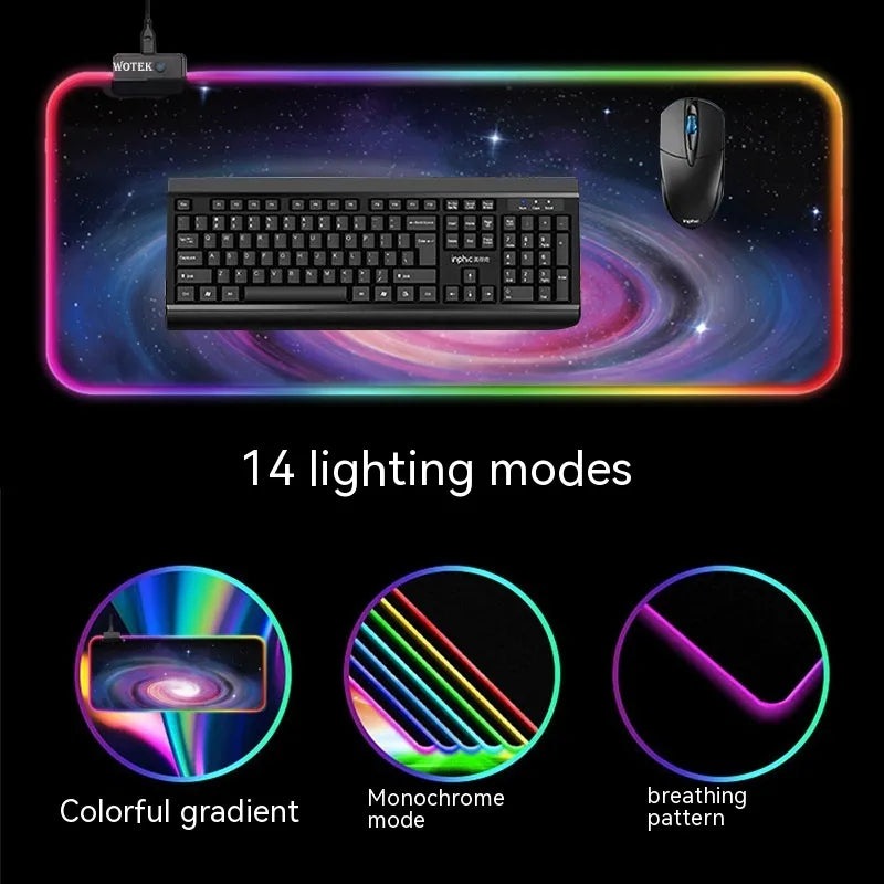 Oversized Luminous RGB Mouse Pad